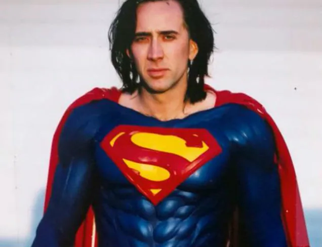 Nicolas Cage in a Superman costume: a Man of Steel for a post about steelmanning